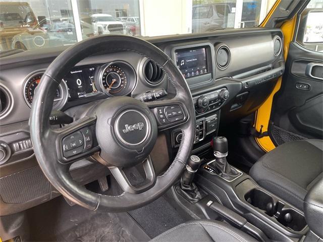 used 2021 Jeep Wrangler Unlimited car, priced at $30,899