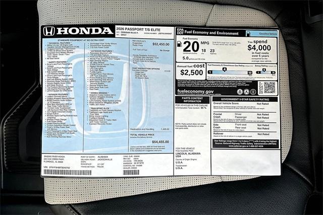 new 2026 Honda Passport car