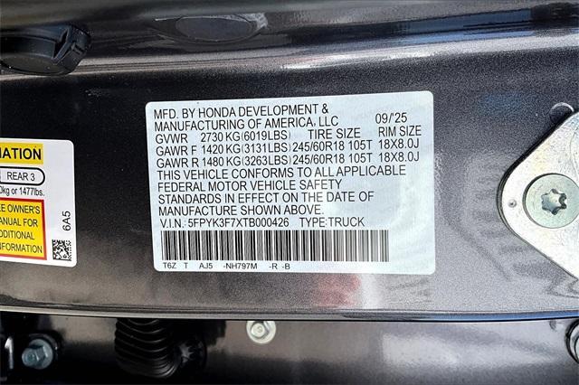 new 2026 Honda Ridgeline car