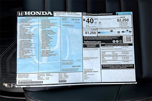 new 2026 Honda CR-V Hybrid car