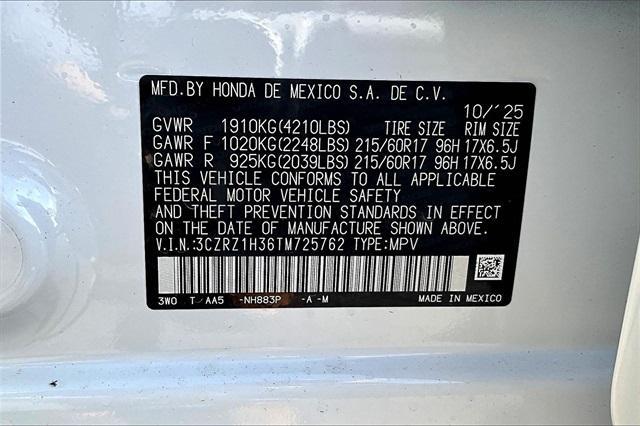 new 2026 Honda HR-V car