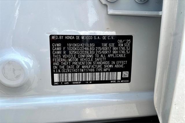 new 2026 Honda HR-V car