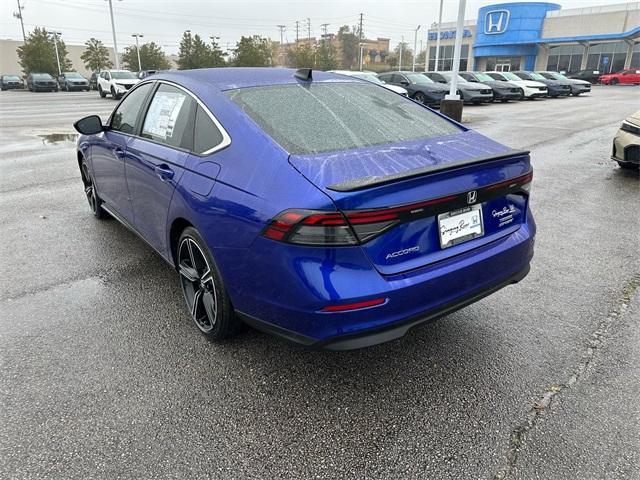 new 2025 Honda Accord Hybrid car, priced at $35,205