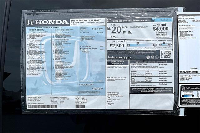new 2026 Honda Passport car