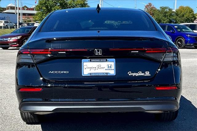 new 2025 Honda Accord car, priced at $31,755
