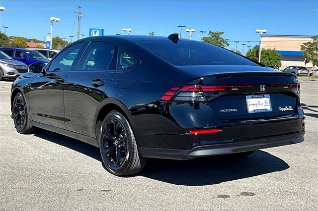 new 2025 Honda Accord car, priced at $31,755