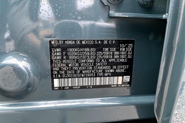 new 2026 Honda HR-V car