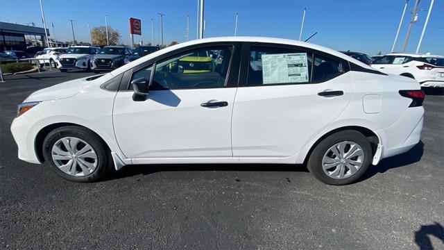 new 2025 Nissan Versa car, priced at $20,695