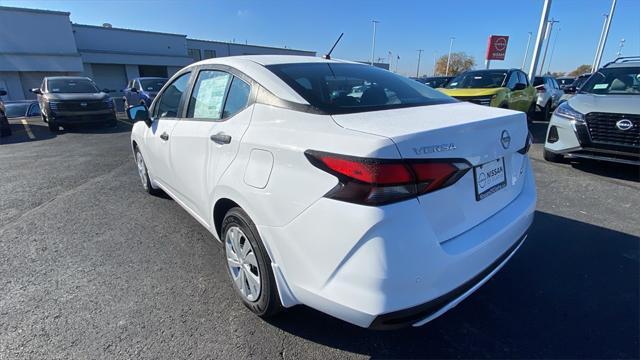 new 2025 Nissan Versa car, priced at $20,006