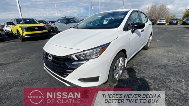 new 2025 Nissan Versa car, priced at $20,695