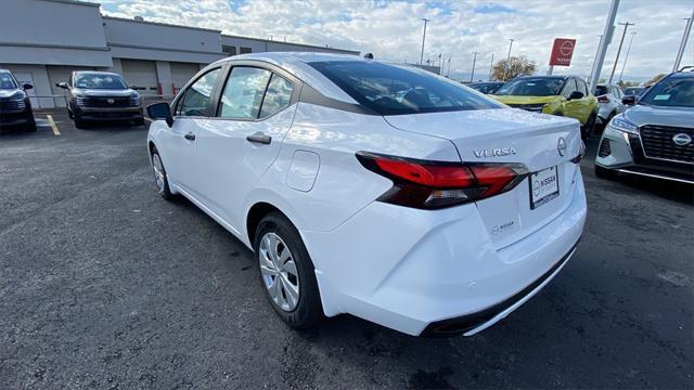 new 2025 Nissan Versa car, priced at $20,695