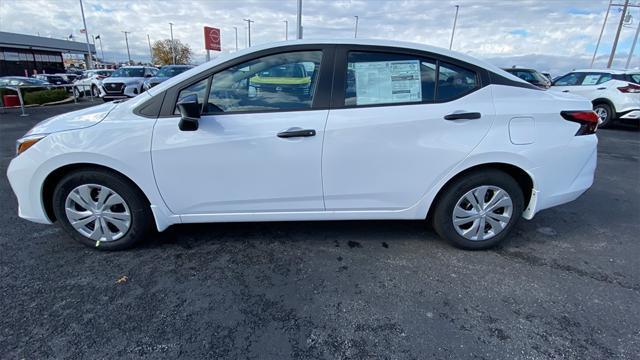 new 2025 Nissan Versa car, priced at $20,695