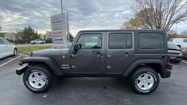 used 2017 Jeep Wrangler Unlimited car, priced at $24,995