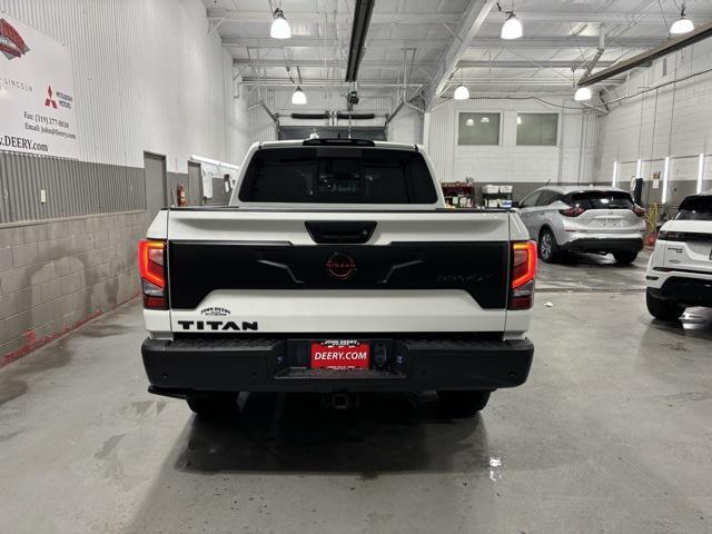 used 2024 Nissan Titan car, priced at $50,995