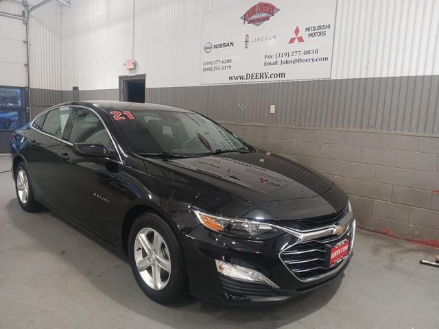 used 2021 Chevrolet Malibu car, priced at $18,350