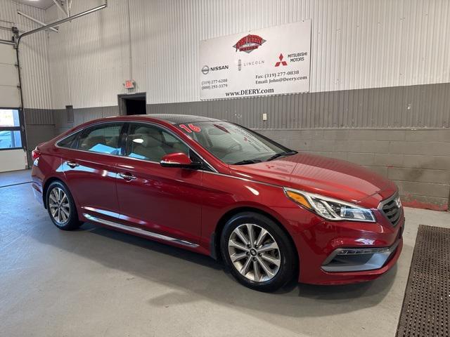 used 2016 Hyundai Sonata car, priced at $14,500