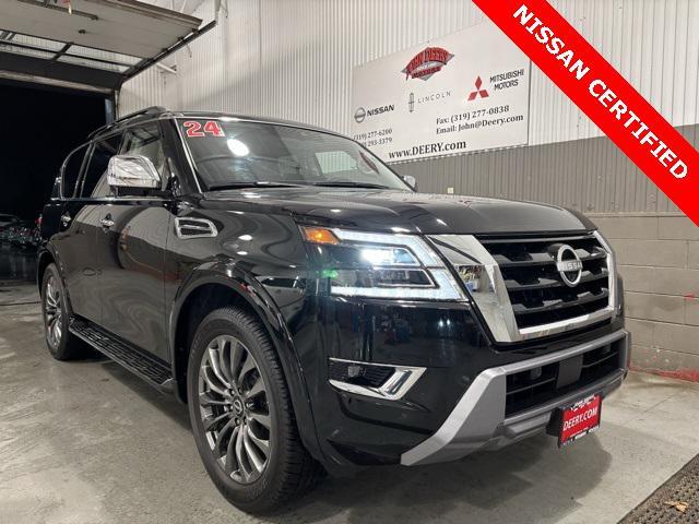 used 2024 Nissan Armada car, priced at $55,500