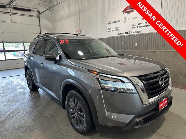 used 2022 Nissan Pathfinder car, priced at $28,672