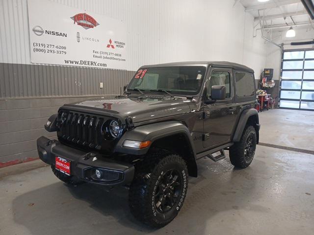 used 2021 Jeep Wrangler car, priced at $30,995