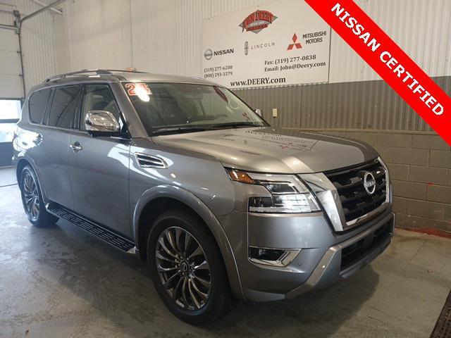 used 2024 Nissan Armada car, priced at $55,500