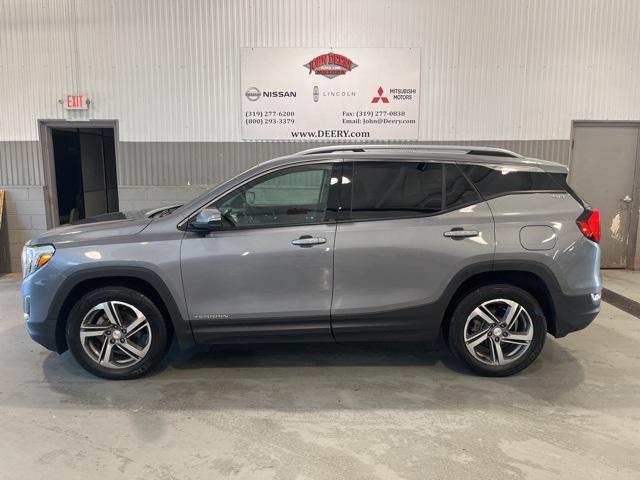 used 2021 GMC Terrain car, priced at $17,500