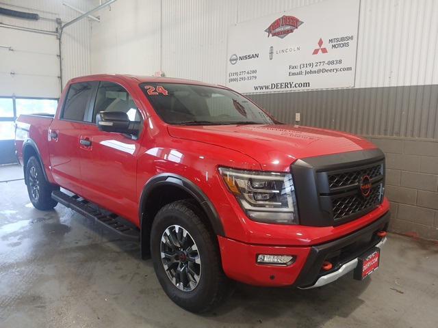 used 2024 Nissan Titan car, priced at $50,996