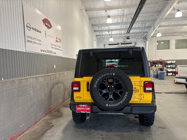 used 2021 Jeep Wrangler car, priced at $33,900