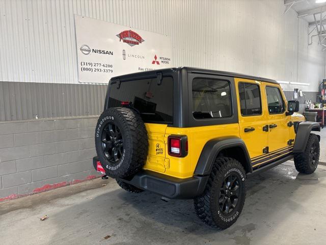 used 2021 Jeep Wrangler car, priced at $33,900