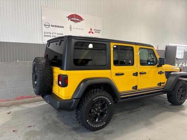 used 2021 Jeep Wrangler car, priced at $33,900