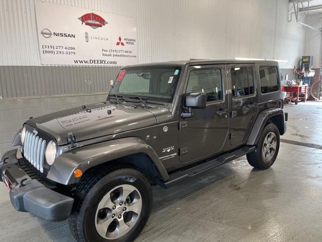 used 2018 Jeep Wrangler JK Unlimited car, priced at $21,995