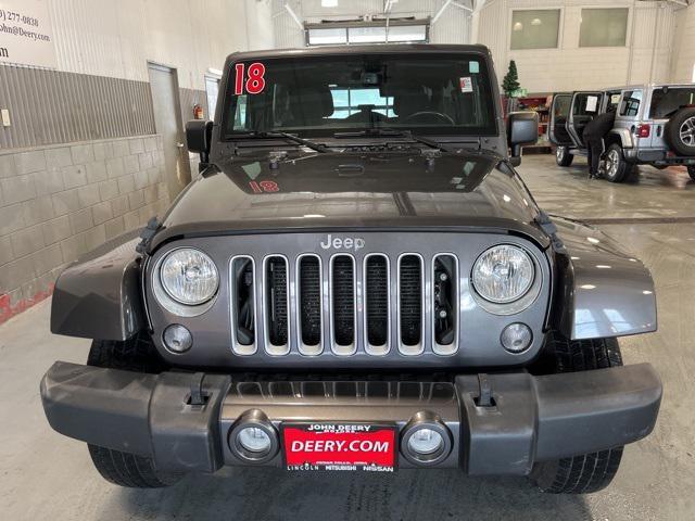 used 2018 Jeep Wrangler JK Unlimited car, priced at $21,995