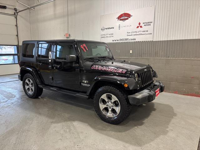 used 2017 Jeep Wrangler Unlimited car, priced at $17,994