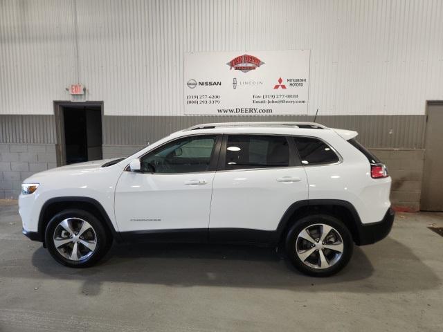used 2021 Jeep Cherokee car, priced at $24,499