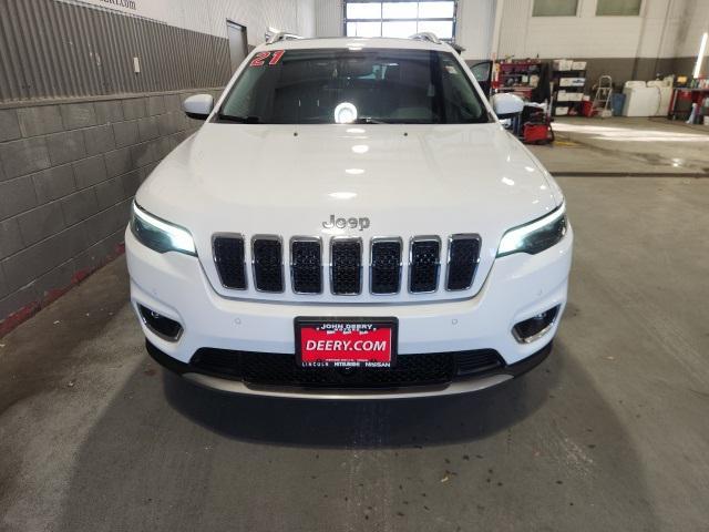used 2021 Jeep Cherokee car, priced at $24,499