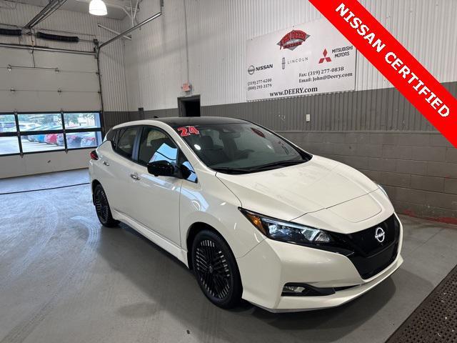 used 2024 Nissan Leaf car, priced at $21,995