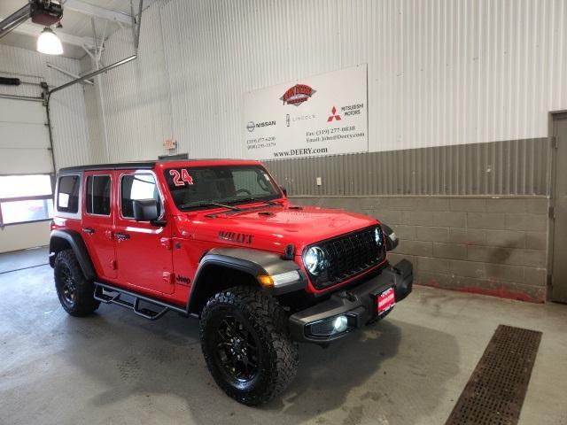 used 2024 Jeep Wrangler car, priced at $43,995