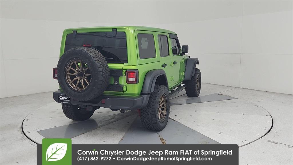 used 2025 Jeep Wrangler car, priced at $52,000