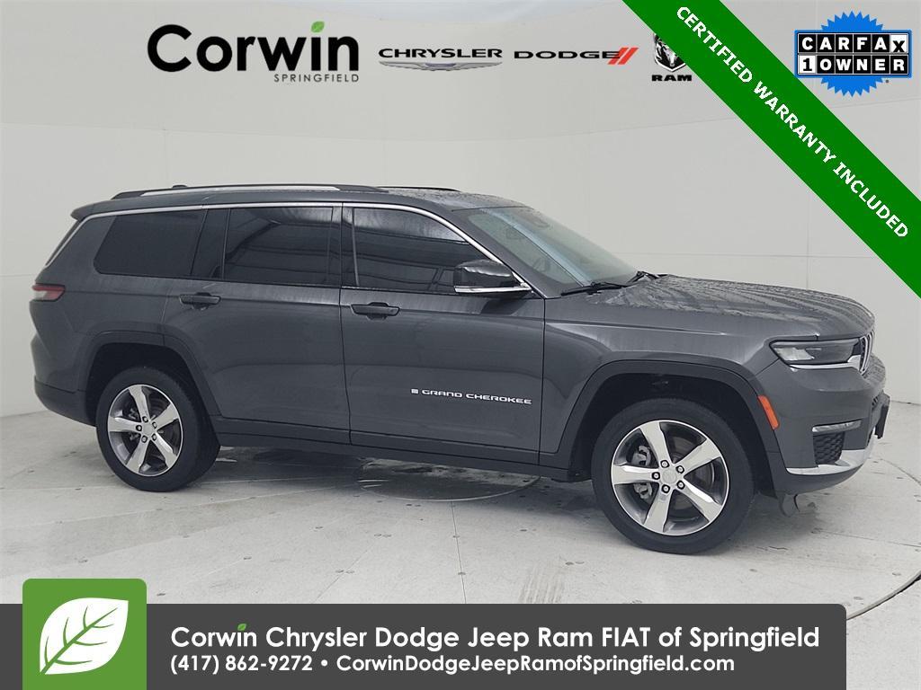 used 2022 Jeep Grand Cherokee L car, priced at $33,224