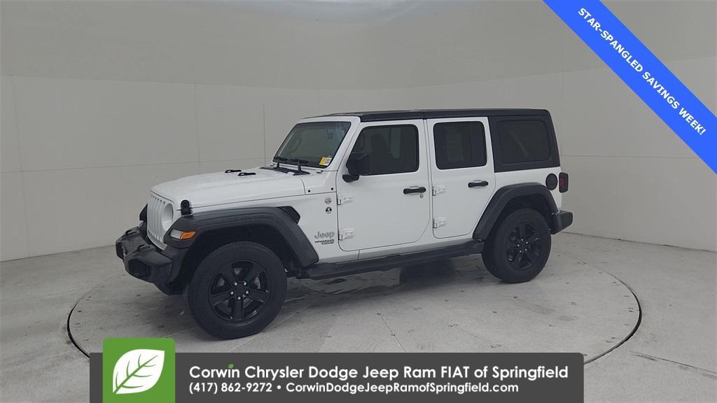 used 2018 Jeep Wrangler Unlimited car, priced at $20,431