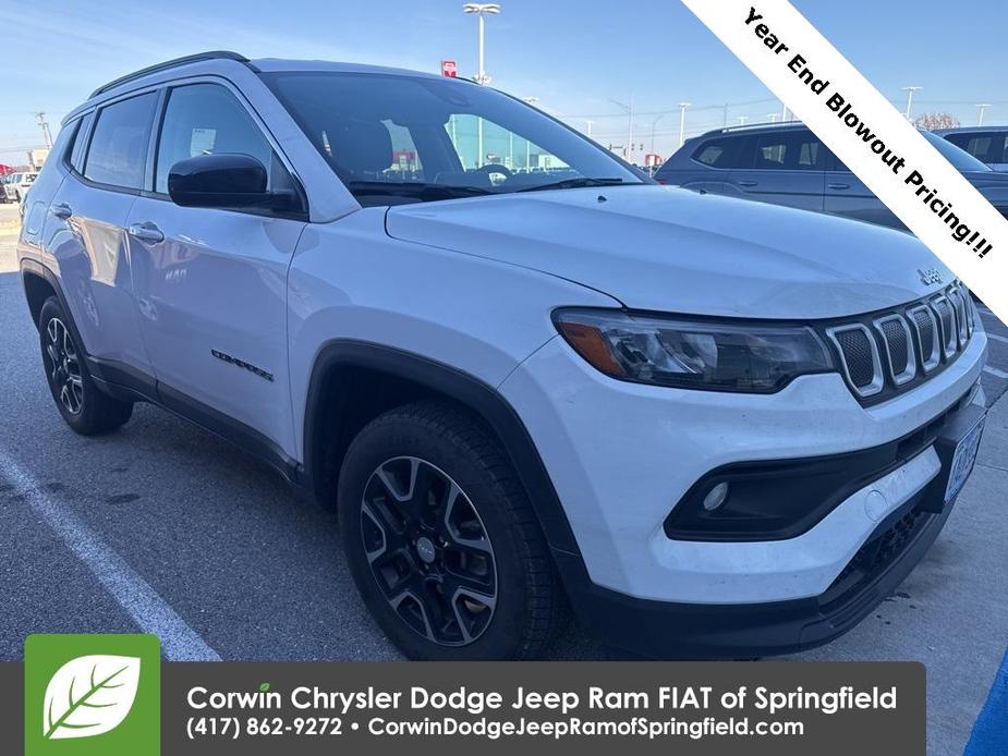 used 2022 Jeep Compass car, priced at $20,938