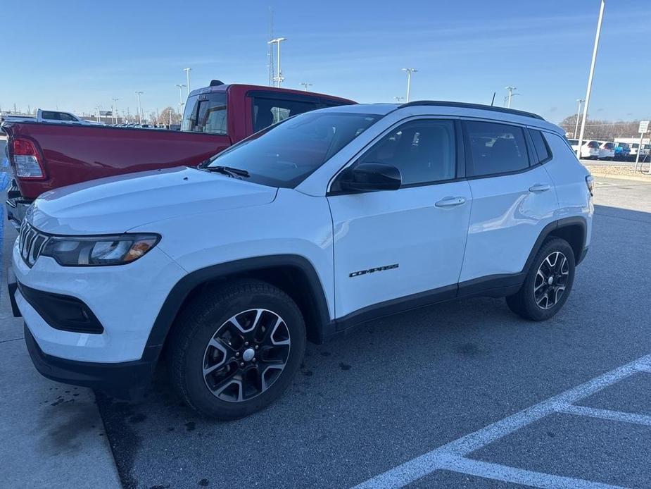 used 2022 Jeep Compass car, priced at $20,938