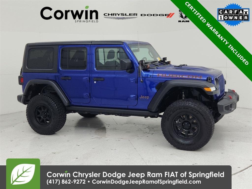 used 2020 Jeep Wrangler Unlimited car, priced at $38,707