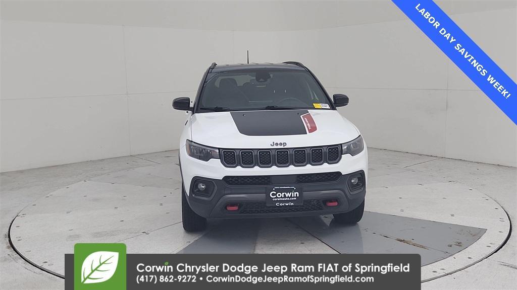 used 2023 Jeep Compass car, priced at $24,595