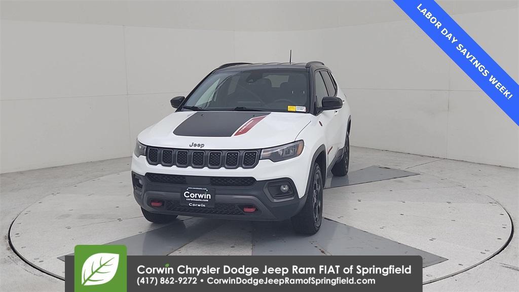 used 2023 Jeep Compass car, priced at $24,595