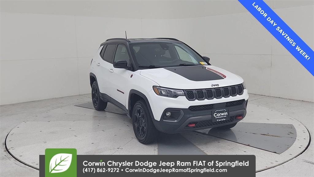 used 2023 Jeep Compass car, priced at $24,595