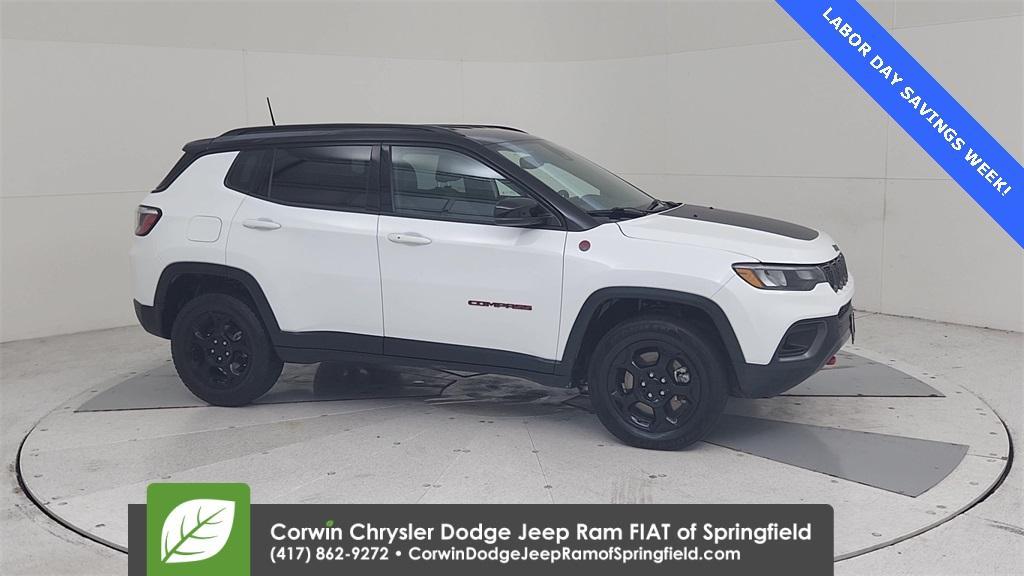 used 2023 Jeep Compass car, priced at $24,595