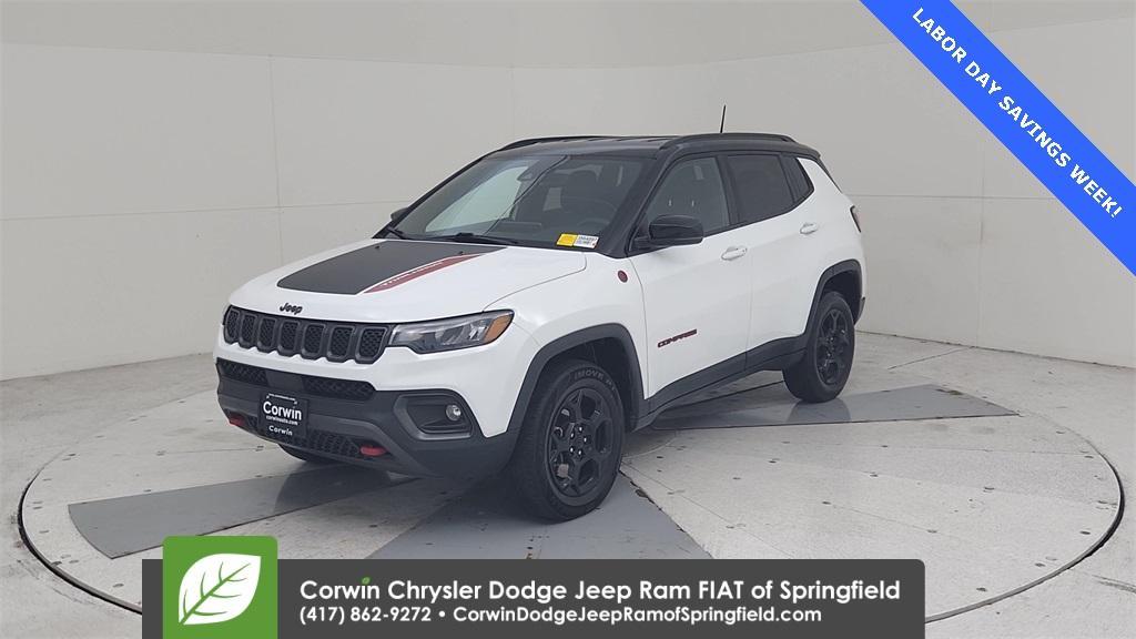 used 2023 Jeep Compass car, priced at $24,595