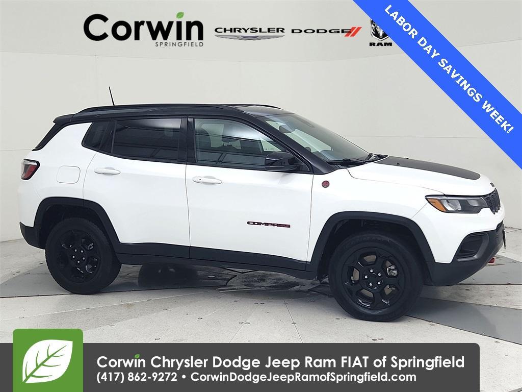 used 2023 Jeep Compass car, priced at $24,595