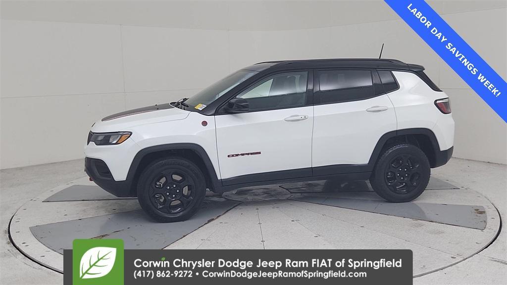 used 2023 Jeep Compass car, priced at $24,595