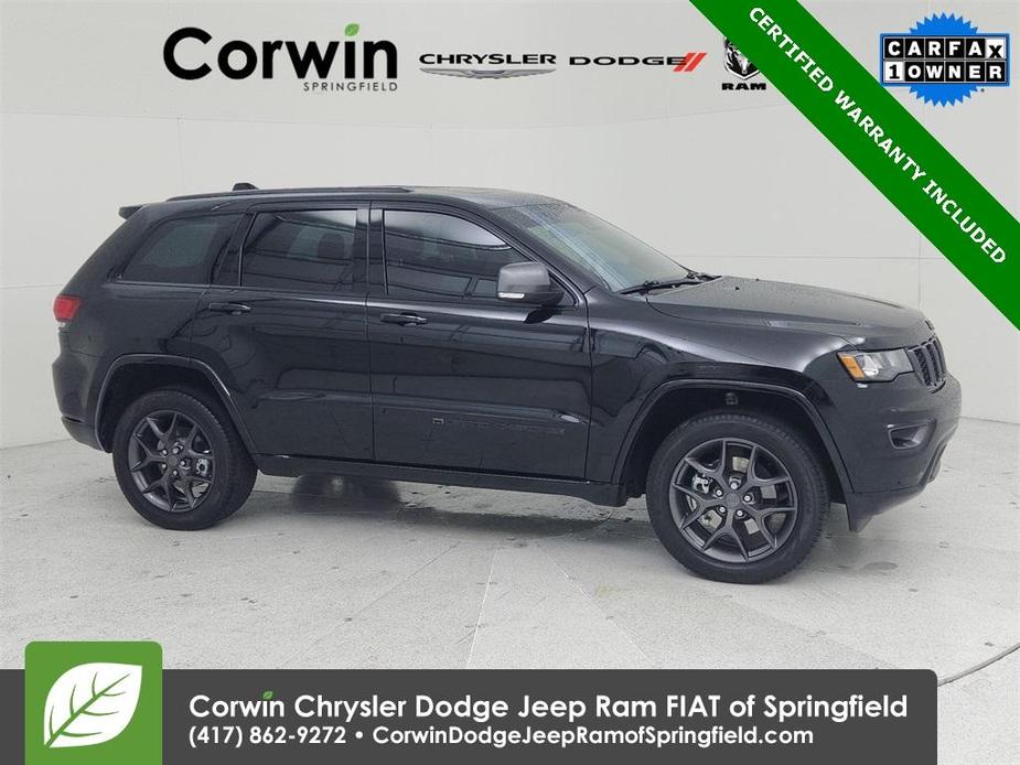 used 2021 Jeep Grand Cherokee car, priced at $32,875